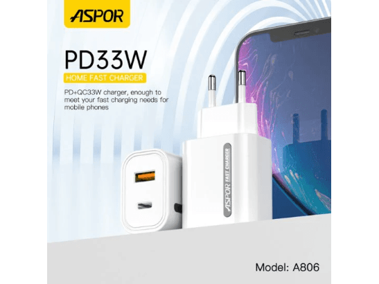 Aspor A806 33W Adapter - UK (4)