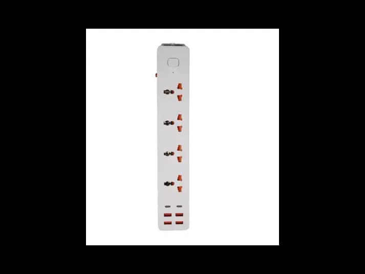 Power Socket premium 4 Outlets Electrical Surge Protector Travel Universal USB Type-C Extension Socket (2)