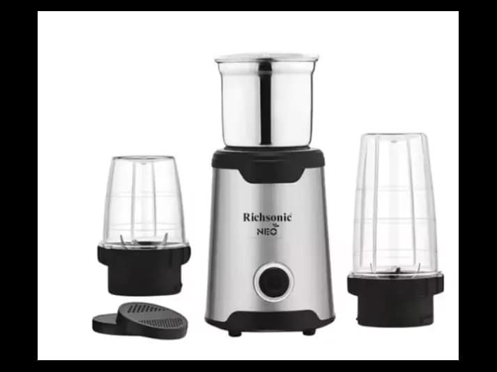 Richsonic NEO 3-in-1 Mix, Grind & Blend Mini Grinder (300W)
