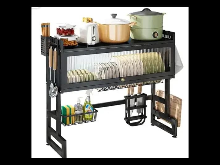 High Quality Coated Over The Sink Dish Rack 37.40inch