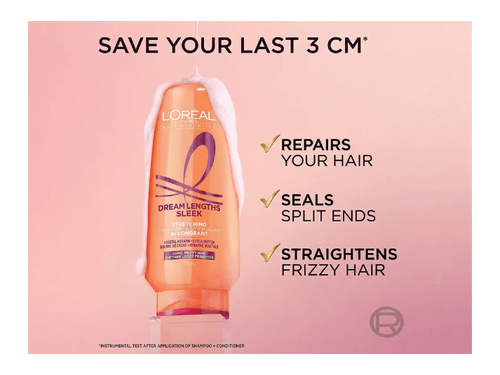 Loreal Paris Dream Lengths Sleek Stretching Conditioner 375ml (2)