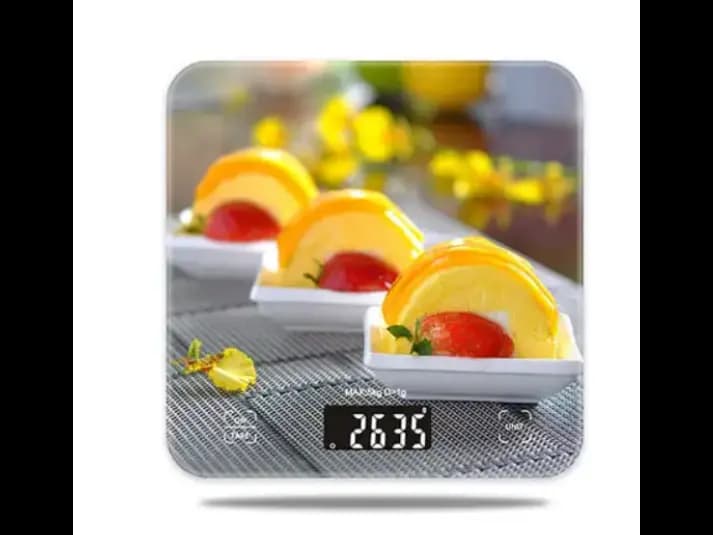 Premium Tempered Glass Kitchen Scale with Touch Panel (3)