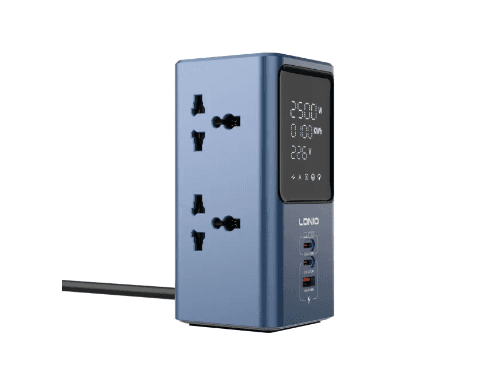 LDNIO SC2 Tower 45W Universal Power strip (2)