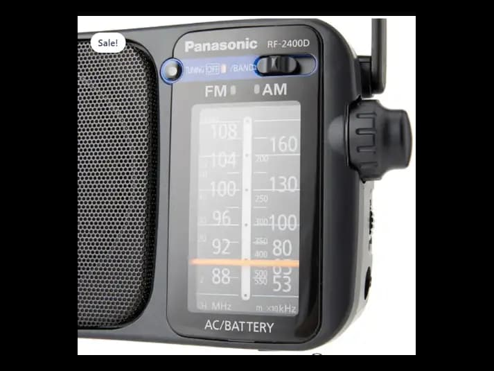 Panasonic RF-2400DEG Portable Radio FM (2)