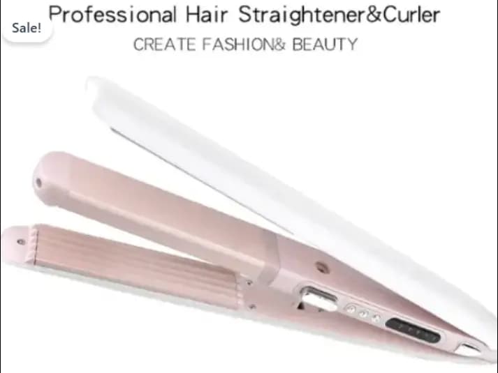 HTC 2-in-1 Premium Hair Straightener and Crimper (3)