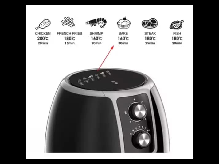 Mitshu Air Fryer 4.0L MAF-3701 (2)