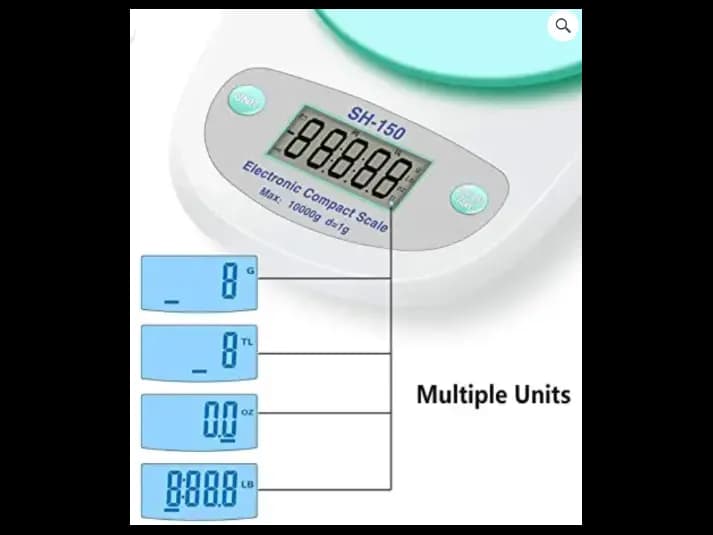 Digital Kitchen Scale with Plastic Bowl with warranty (6)