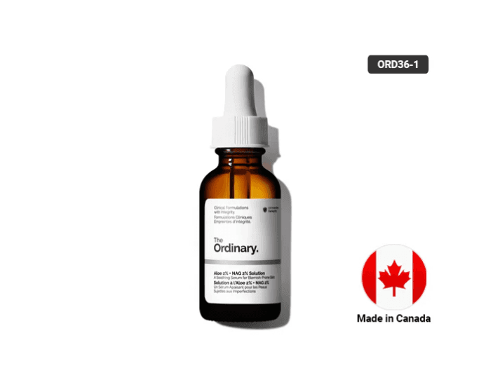TThe Ordinary Aloe 2% + NAG 2% Solution 30ml- CANADA
