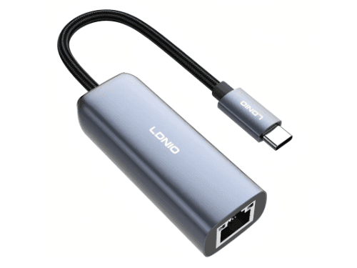 LDNIO RJ-01C USB-C to Gigabit Ethernet Adapter