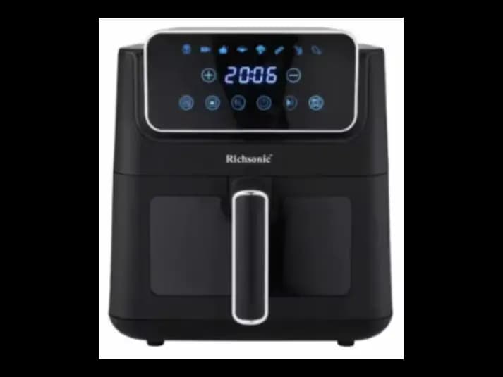 RICHSONIC Digital Touch Air Fryer with visible display 6L (RSAF-57) (2)