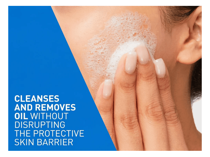 Cerave Foaming Facial Cleanser For Normal To Oily Skin 237ml- USA (4)
