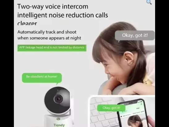 Tiandy 3MP Wifi CCTV PTZ Indoor Night Vision Color Camera (Code:7002) (3)