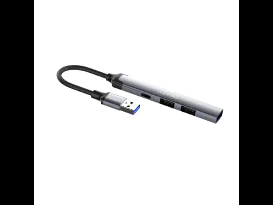 LDNIO DS-44C USB HUB Adapter USB To USB3.0*1+USB2.0*2 +TYPE-C*1