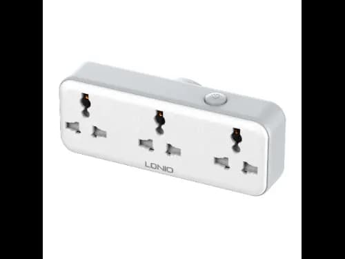 LDNIO SC3317 2500W Universal Outlet  Rotatable Plug Power Socket