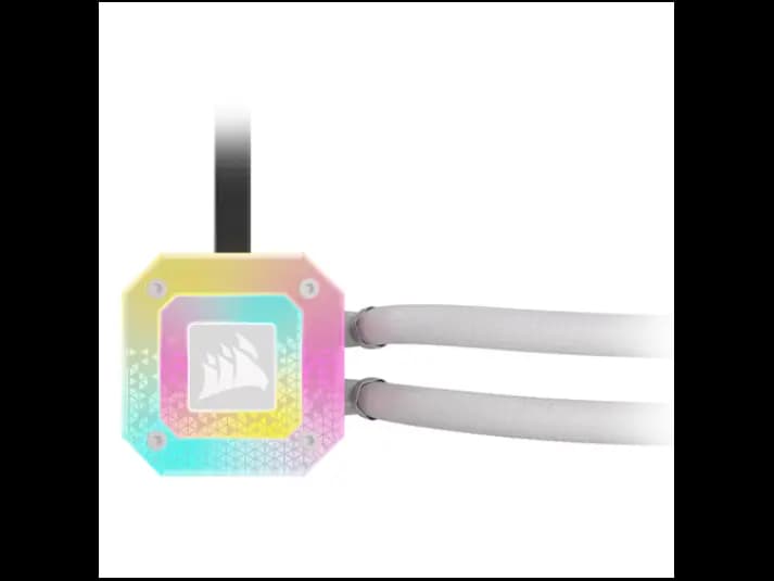 Corsair Icue H100i Elite Capellix Xt Liquid CPU Cooler White 240mm (2)