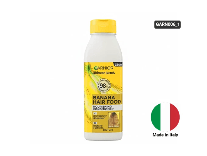 Garnier Ultimate Blends Nourishing Banana Hair Food Conditioner 350ml- ITALY