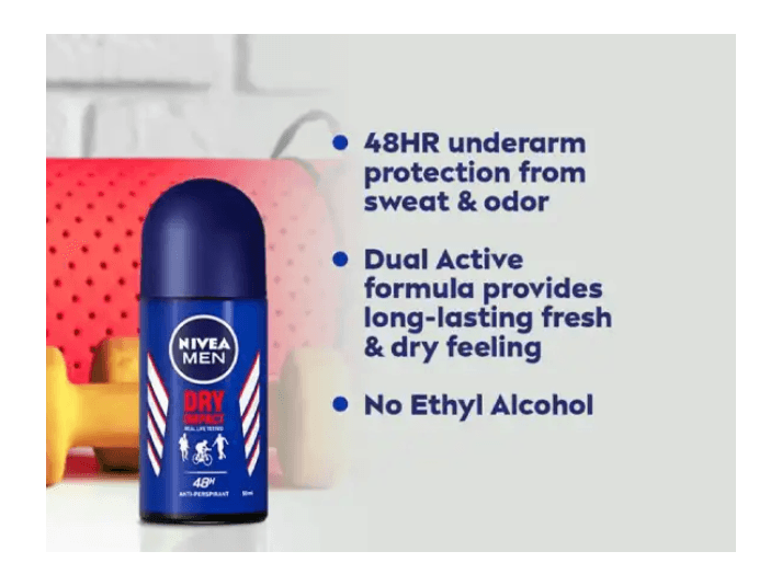 Nivea Men Dry Impact Deodorant 50ml- GERMANY (2)
