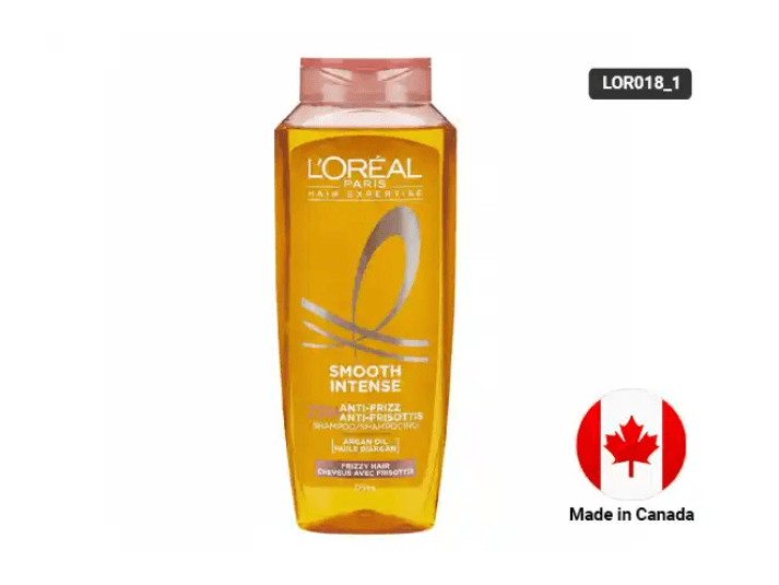 Loreal Smooth Intense Anti Frizz Shampoo 375ml- CANADA
