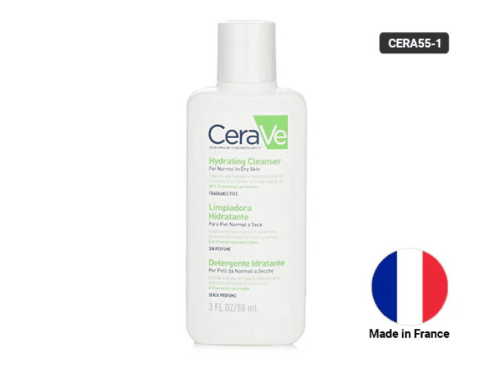 Cerave Hydrating Cleanser For Normal to Dry Skin 88ml - France