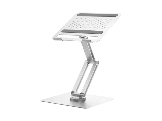 Wiwu S801 Rotative Foldable Laptop Stand Silver (2)