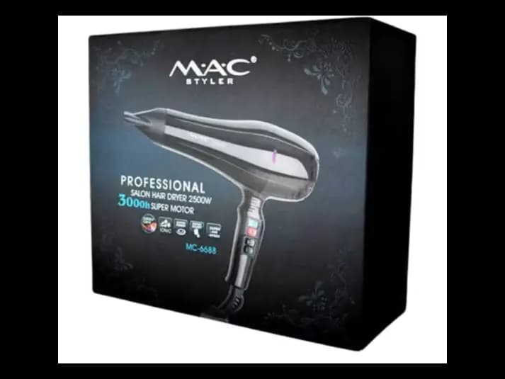 MAC Styler MC-6688 ProSalon Professional Hair Dryer (3)
