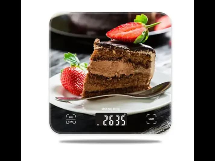 Premium Tempered Glass Kitchen Scale with Touch Panel (2)