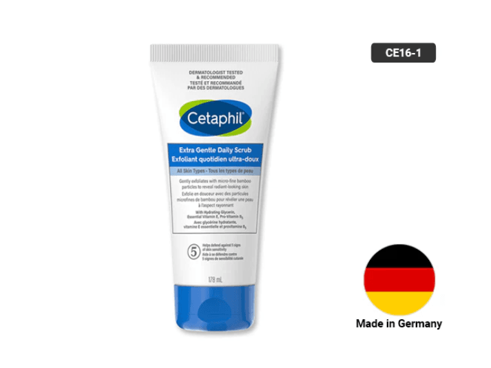 Cetaphil Extra Gentle Daily Scrub 178ml- GERMANY