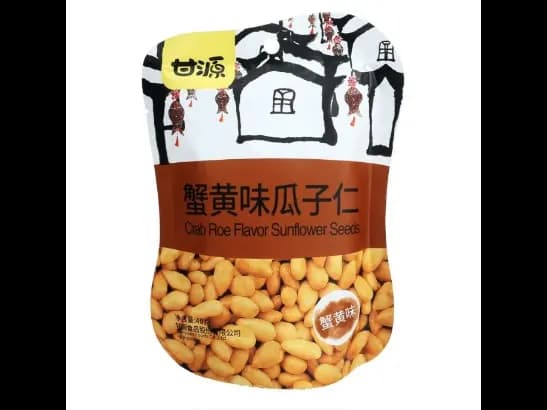 Crab Roe flavor sunflower seeds