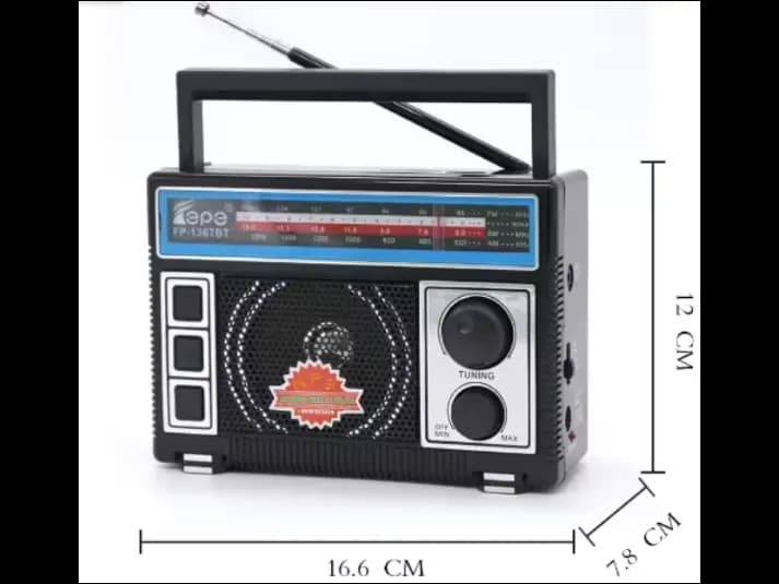 FEPE Rechargeable Radio (Pen Drive) (2)