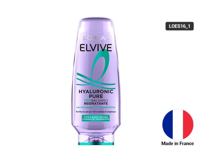 Loreal Elvive Hyaluronic Pure 72H Conditioner 200ml- FRANCE