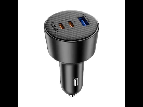 WiWU Wi-CC026 Aramid Fiber Warriors PD 200W Fast Car Charger – Black with 6 Month Warranty (5)