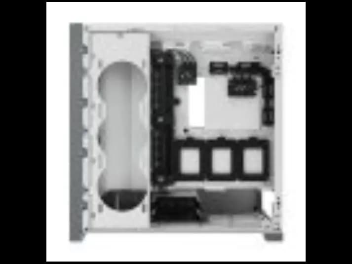 CORSAIR iCUE 5000X RGB Mid – Tower ATX White Case (4)