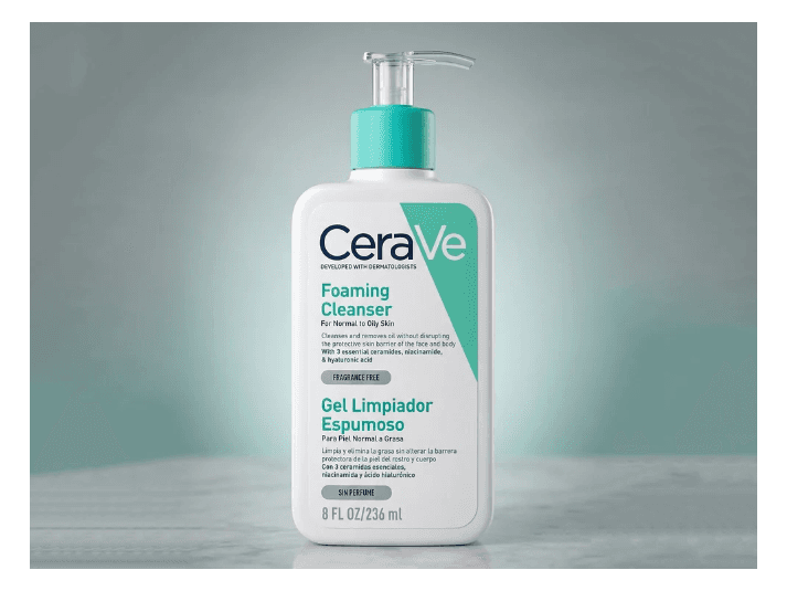 Cerave Foaming Cleanser for Normal to Oily Skin 236ml - FRANCE (2)