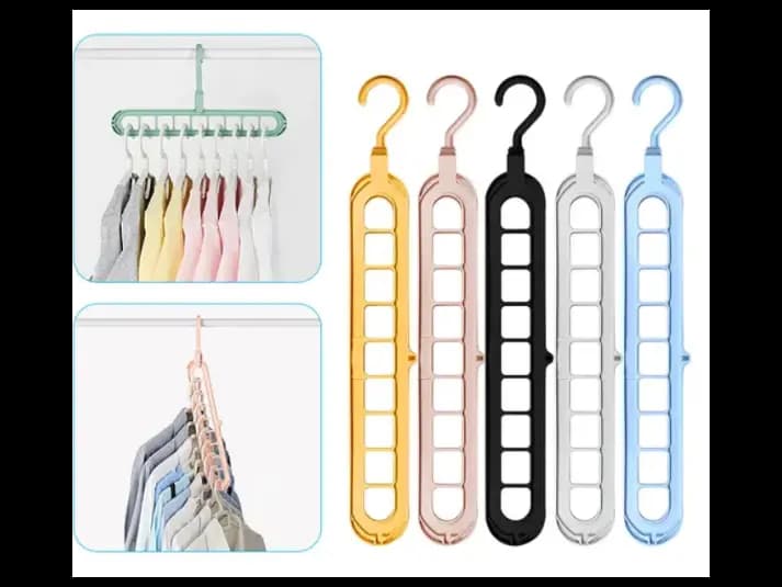 Magic Multi-port Support hangers for Clothes Drying (4)