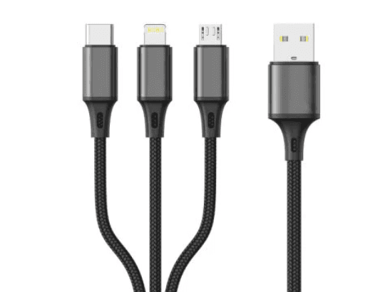 ASPOR AC-23 3 IN 1 CABLE - 1M