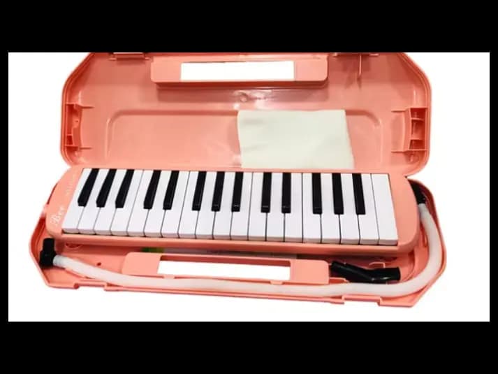Bee Melodica 32 Key with Box (PINK) (2)