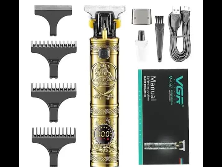 VGR VL-097 Premium Vintage Rechargeable Hair Trimmer (7)