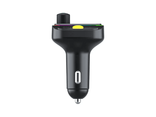 WiWU Wi-QC031 Bluetooth 5.3 Car FM Transmitter with RGB Lights & 38W Fast Charging (5)