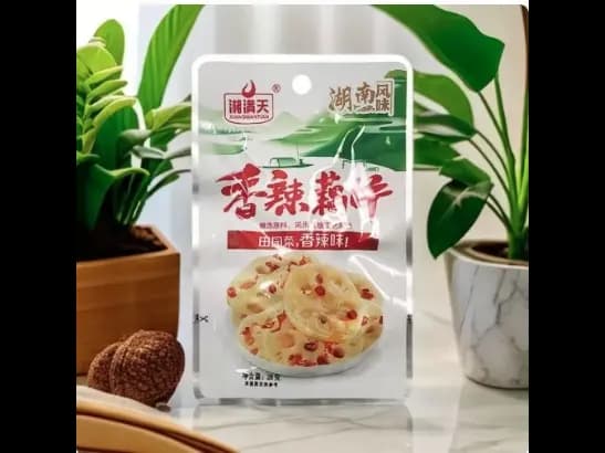 Spicy lotus slices pickled