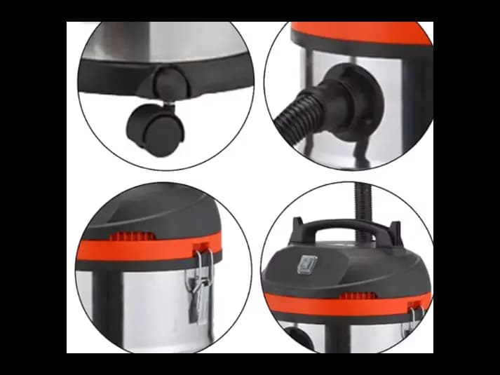 30 Liter Wet & Dry Vacuum Cleaner with Blower Function (Silver Body) (2)