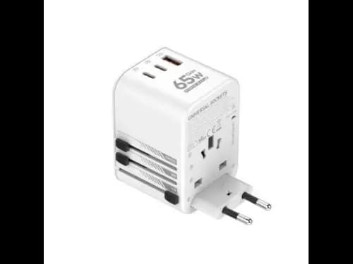 LDNIO Z6 3 USB Ports 65W Gan Travel Adapter (2)