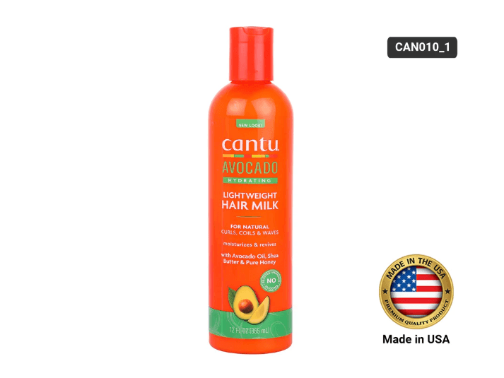 Cantu Avocado Hydrating Lightweight Hair Milk 355ml- USA
