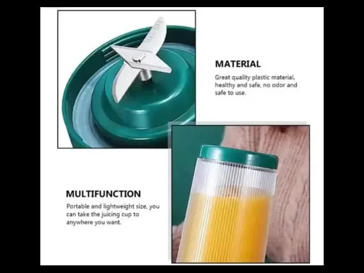 Maxi Gold Premium Portable Rechargeable Juice Blender (4)