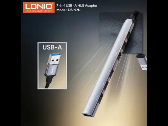LDNIO DS-97U USB-A to USB-A 2.0*6+USB3.0*1