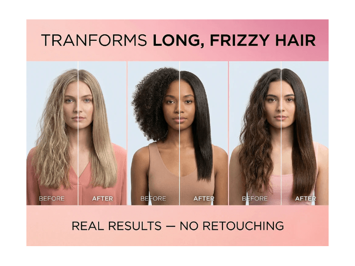 Loreal Paris Dream Lengths Sleek Straightening Shampoo 375ml (4)