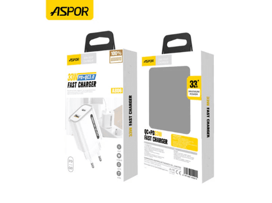 Aspor A806 33W Adapter - UK (2)