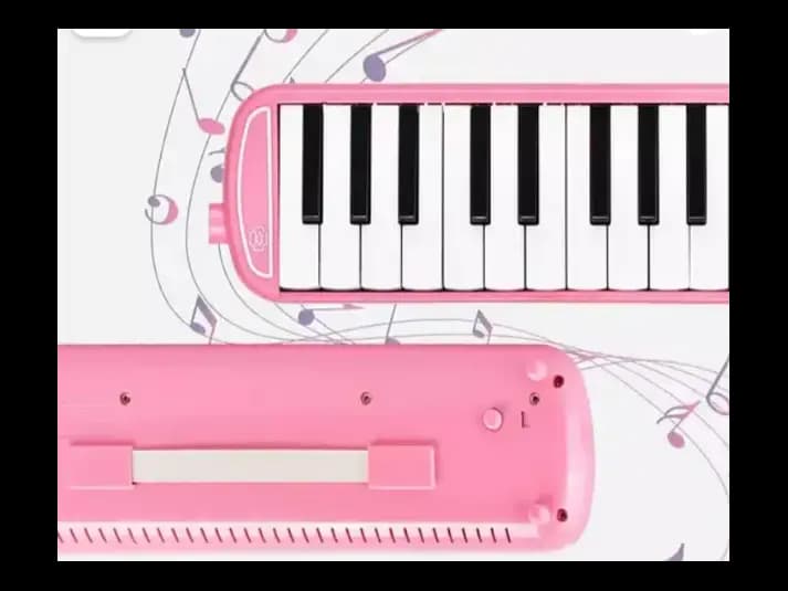 Bee Melodica 32 Key with Box (PINK) (3)