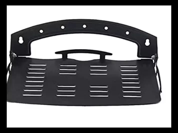 Steel Wall Mount Shelf Bracket for TV Accessories, DVD, PlayStation, Projector WiFi Router, Modem, TV Set Top Box Stand, (LIMITED EDITION BLACK) (3)
