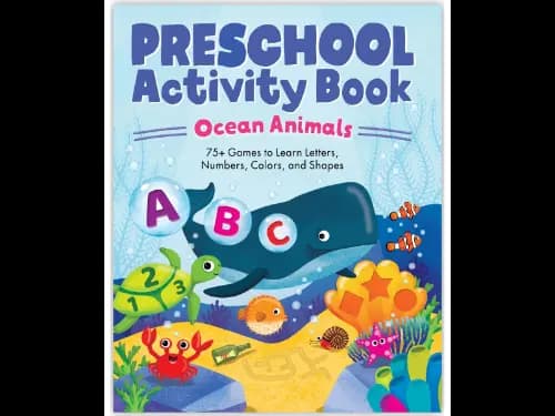 Preschool Activity Book Ocean Animals