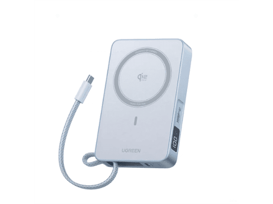 UGREEN 10000mAh 25W Qi2 Magflow Wireless Power Bank (65958B)
